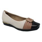 Flats Almendra Casuales Zapatos Mujer Piccadilly 147302