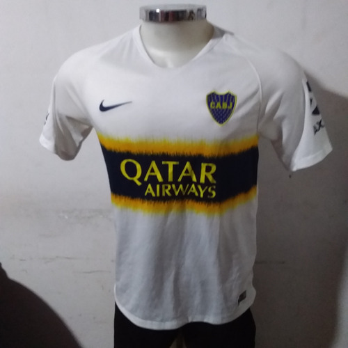 Camiseta Boca Blanca Suplente 2018 Nike Original