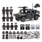 Minibuild Soldado Unidades Especiales De Policía Con Humvees