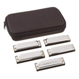 Hohner Spc Special Twenty Armónica, Paquete De 5 Con Estuche