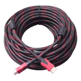 Cable Hdmi A Hdmi 20m Grueso Largo Full Hd 1.4 Filtros J2