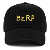 Gorro Jockey Visera Curva Bzrp Bizarrap Bordado