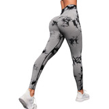 Legging Levanta E Empina E Modela Bumbum Sem Costura Tie Dye