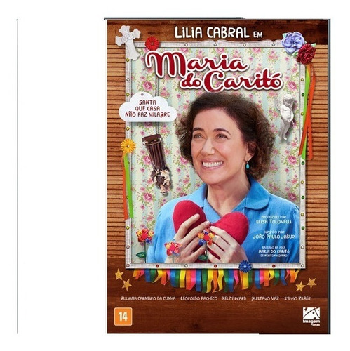 Maria Do Caritó Dvd Original Lacrado Lilia Cabral