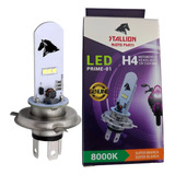 Luz De Led Para Moto H4 12v 5.0 W 8000k S/ Reator Cavalinho