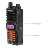 Radio Baofeng Uv-9r 10w Bateria 5000mah Vhf Uhf Fm + Cabo