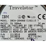 Disco Rígido Ide Hd Notebook Travelstar Ibm 4.09g Dbca204860