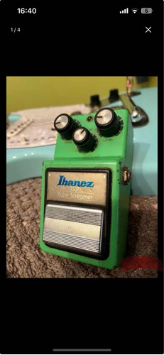 Pedal Ibanez Tube Screamer 9 Japonês 1992 Chip Maxon Ri 1985