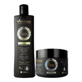 Kit Arvensis Cachos Ativador 500ml Geleia Alta Fix.250g