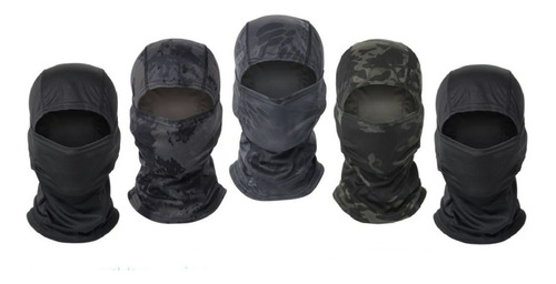 5 Pack Balaclava Full: Pasamontañas, Bandana, Táctico, Sol