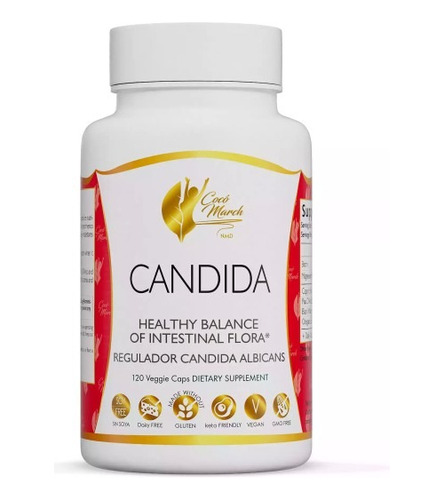 Candida Sos Biotin Acido Caprílico 120 Capsulas Vegano