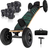 Longboard/skate Largo Todo Terreno + Protecciones