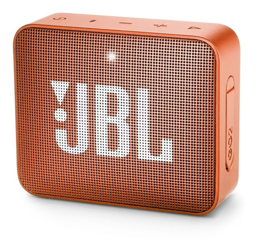 Caixa De Som Portátil Jbl Go 2 3w Rms Laranja Prova Dágua