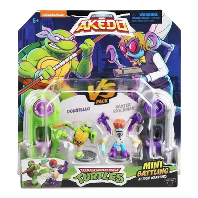 Akedo Legends Of Tmnt Tortugas  Donatello Vs Baxter Stockman | Meses sin interés
