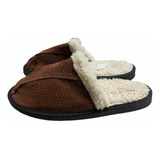 Pantuflas Con Abrigo Para Hombre