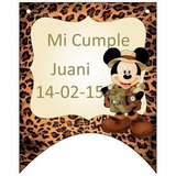 Kit Imprimible Para Tu Fiesta De Mickey Mouse Safari