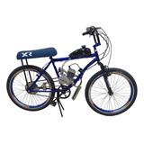 Bicicleta Motorizada 80cc Banco Mobilete Xr Aro 26 Aero Mtb