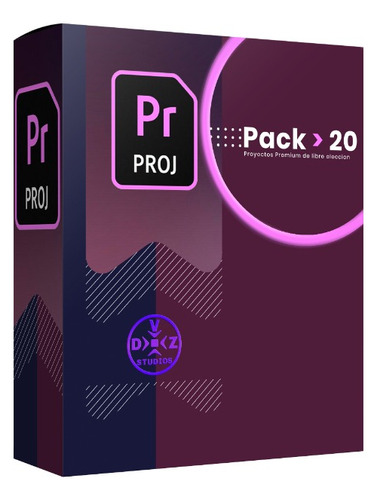 Proyectos Premiere Pro Compatibles - Pack 20 - Premium.