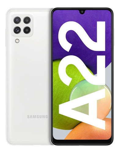 Celular Samsung Galaxy A22 Blanco 128gb 4gb Ram 
