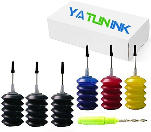Yatunink Compatible Para Kit Canon Pg-245xl Cl-246xl Recarga
