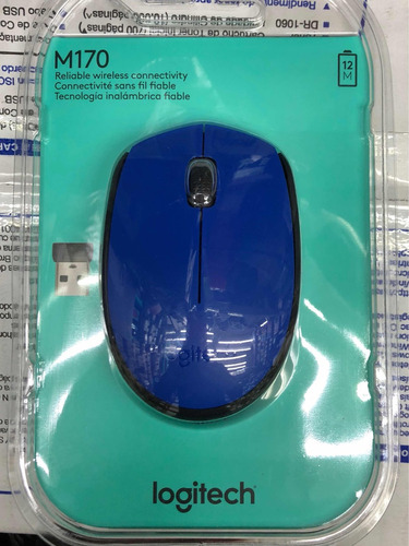 Mouse Inalámbrico Usb Logitech Modelo M170
