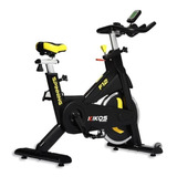 Bicicleta Ergométrica Kikos Pro F12 Para Spinning Cor Preto