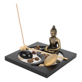 Bandeja De Arena Estilo Zen Con Forma De Buda, Decoración In