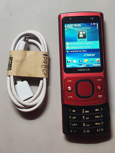 Nokia 6700 Slide Telcel Funcionando Bien 