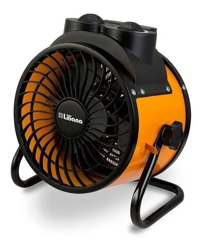 Caloventor Ciclónico Liliana 2400w Amarillo Metálico Cfi700a