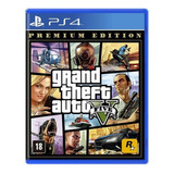 Gta 5 Premium Edition Ps4 Mídia Física Lacrado Novo Original