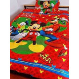 Funda De Almohada De Algodón + Plumón Para Niños