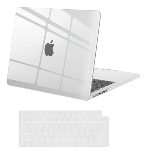 Funda Mosiso Para Macbook Air 13 M2 + C/teclado Crystal