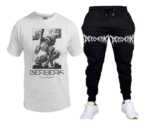 Conjunto Remera Y Pantalon De Berserk- Anime- Unisex