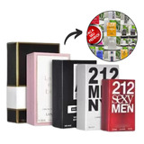 Kit 10 Perfumes Colônia Fragrâncias Importados Fixação E Duração Longa 100ml