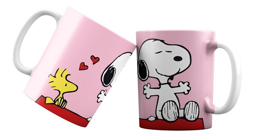 Tazón Taza Mug Snoopy Woodstock - Montruatazas