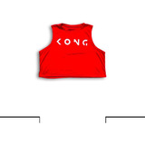 Crop Top Kong Clothing Koroto Ropa Gym Fitness