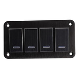 Panel De Interruptores Basculantes, 4 Bandas, Impermeable, 3