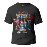 Playera Samurai Pizza Cats B Gatos Samurai