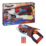 Nerf Spiderman Miles Morales Tri-shot Lanzador F3734