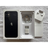 Caixa Vazia iPhone 11 64 Gb Black Com Acessórios Novos
