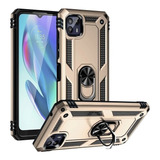 Funda Moto G200 5g Dorado + Ring Magnetic + Soporte - 2gtech