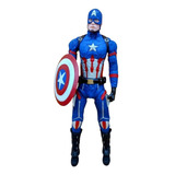 Capitán América Muñeco De Acción De Vinil De 50 Cm  De Alto 