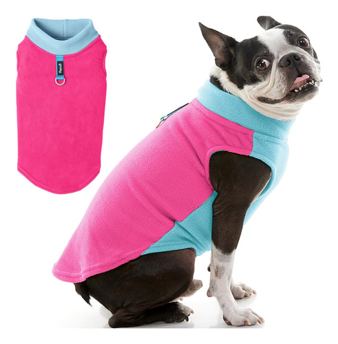 Suéter Gooby Para Perro Con Chaleco Polar Semielástico, Rosa