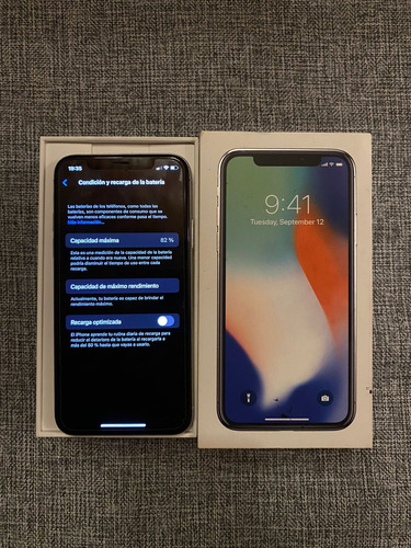 iPhone X Silver 64 Gb Impecable