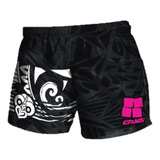 Short De Rugby De Niños Cays Nuevos Maorí Negro 