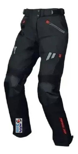 Jm Pantalon Cordura Moto Octane Typhoon Impermeable Negro