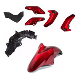 Kit Plasticos Yamaha Fz16 Carcasas Optica + Guardabarros