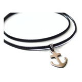 Collar Gargantilla Ancla Mujer Hombre