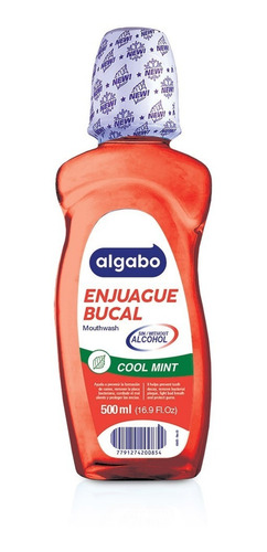 Enjuague Bucal Cool Mint 500ml Algabo