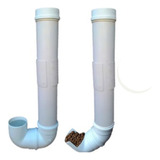 Comedouro E Bebedouro Pet Tubo Pvc Premium Cachorro E Gato 